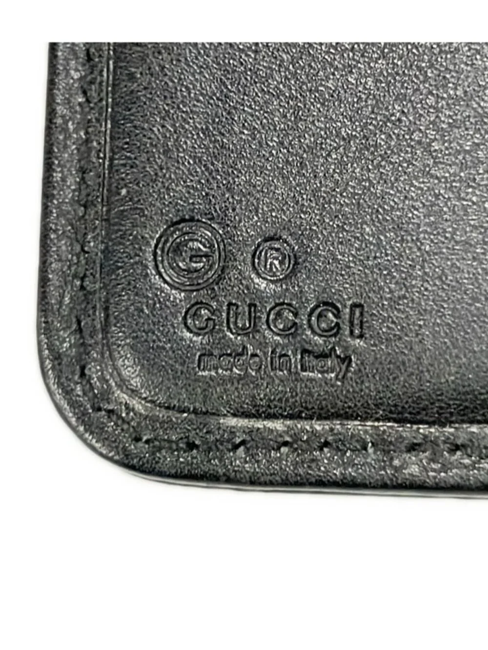Gucci Zip Around Bifold Wallet Microguccissima
